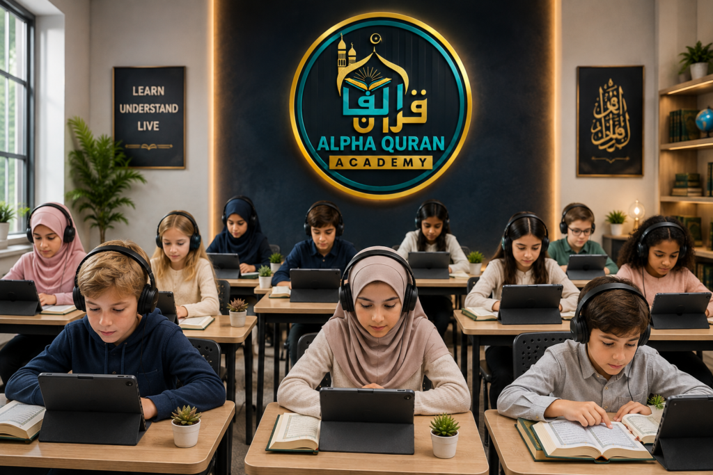 Online Quran classes Fees for schools and Islamic institutes with children learning Quran